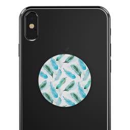 image-Feathery Watercolor - Skin Kit for PopSockets and other Smartphone
