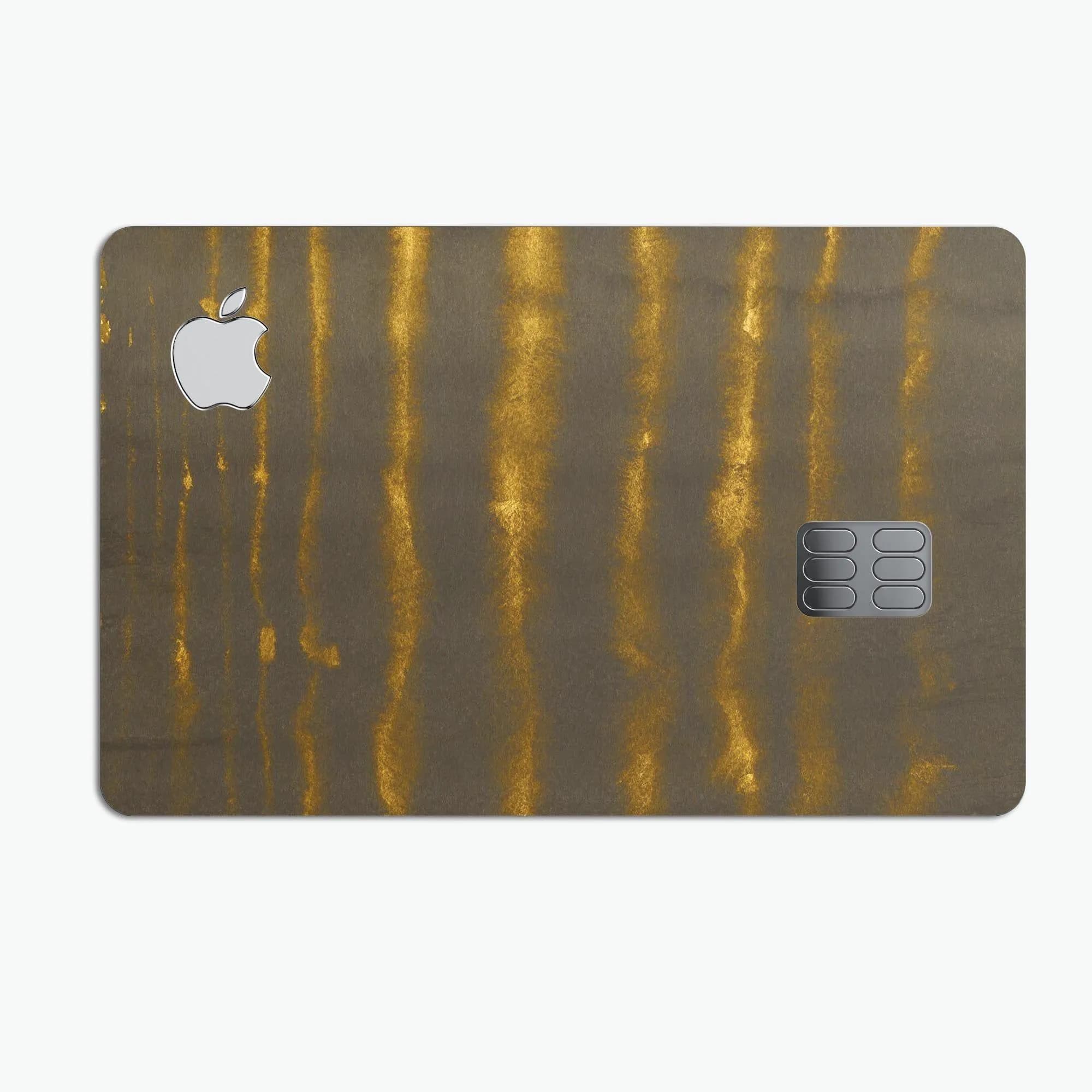 image-Verticle Golden Wire - Premium Protective Decal Skin-Kit for the Apple