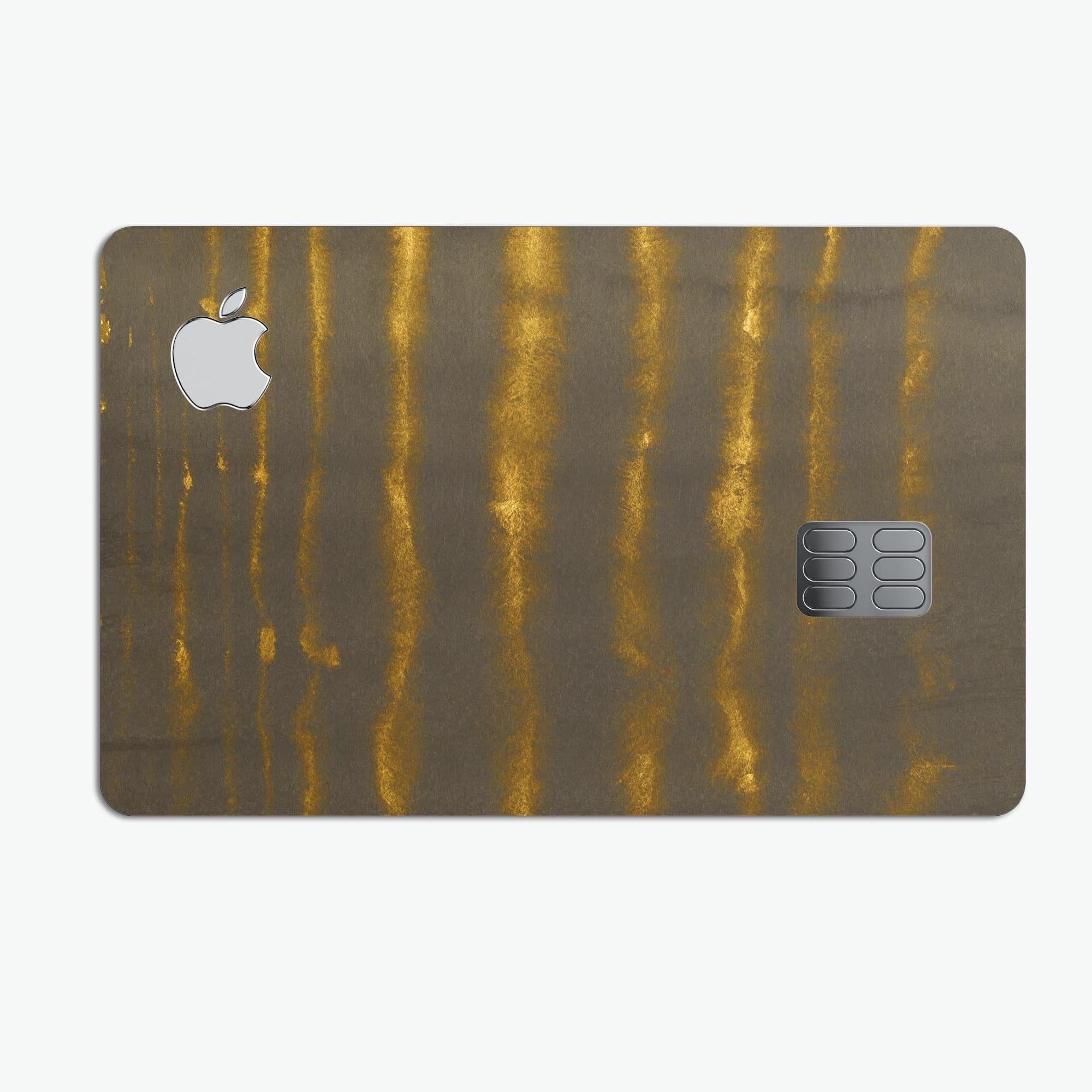 image-Verticle Golden Wire - Premium Protective Decal Skin-Kit for the Apple