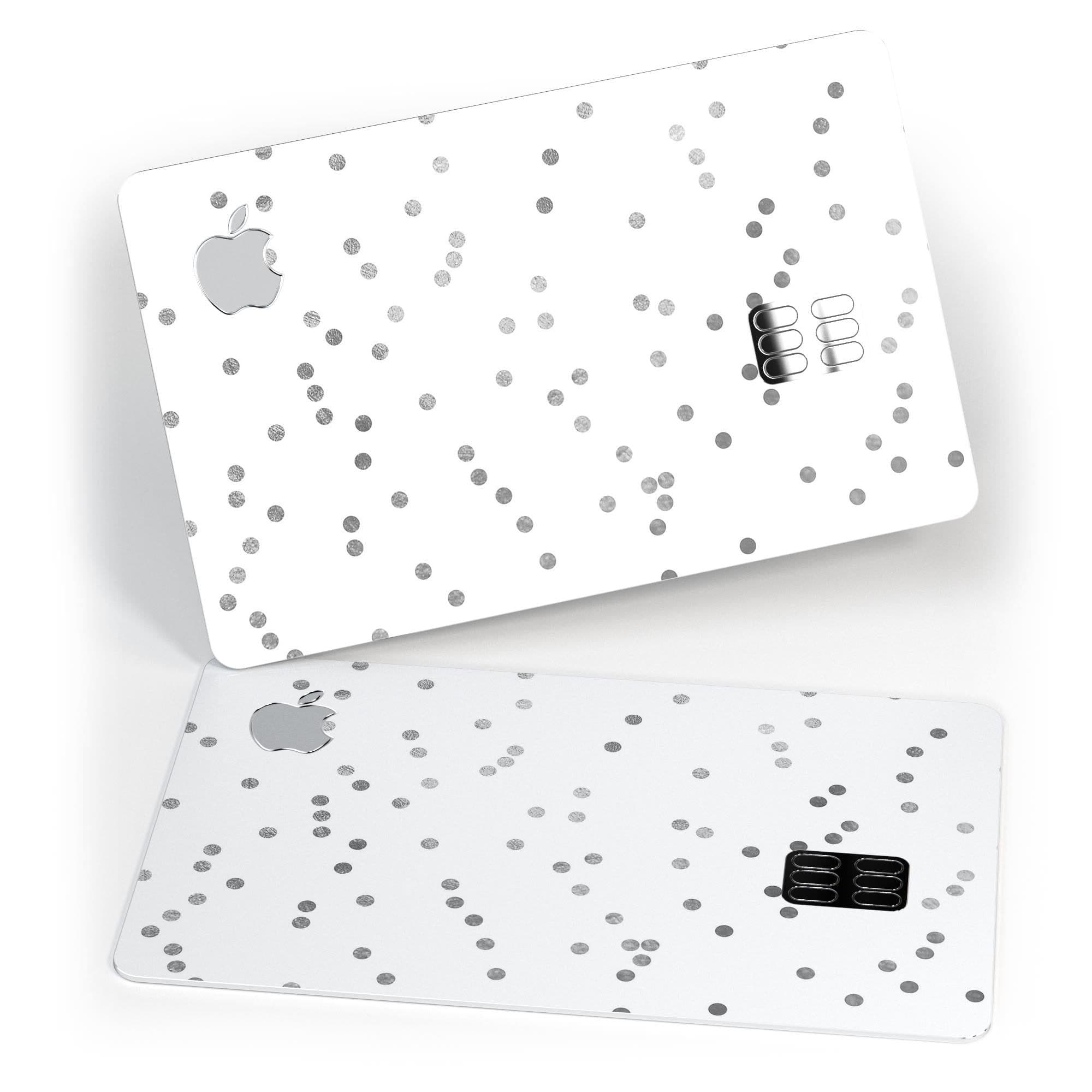 image-Black and Gray Scattered Polka Dots - Premium Protective Decal