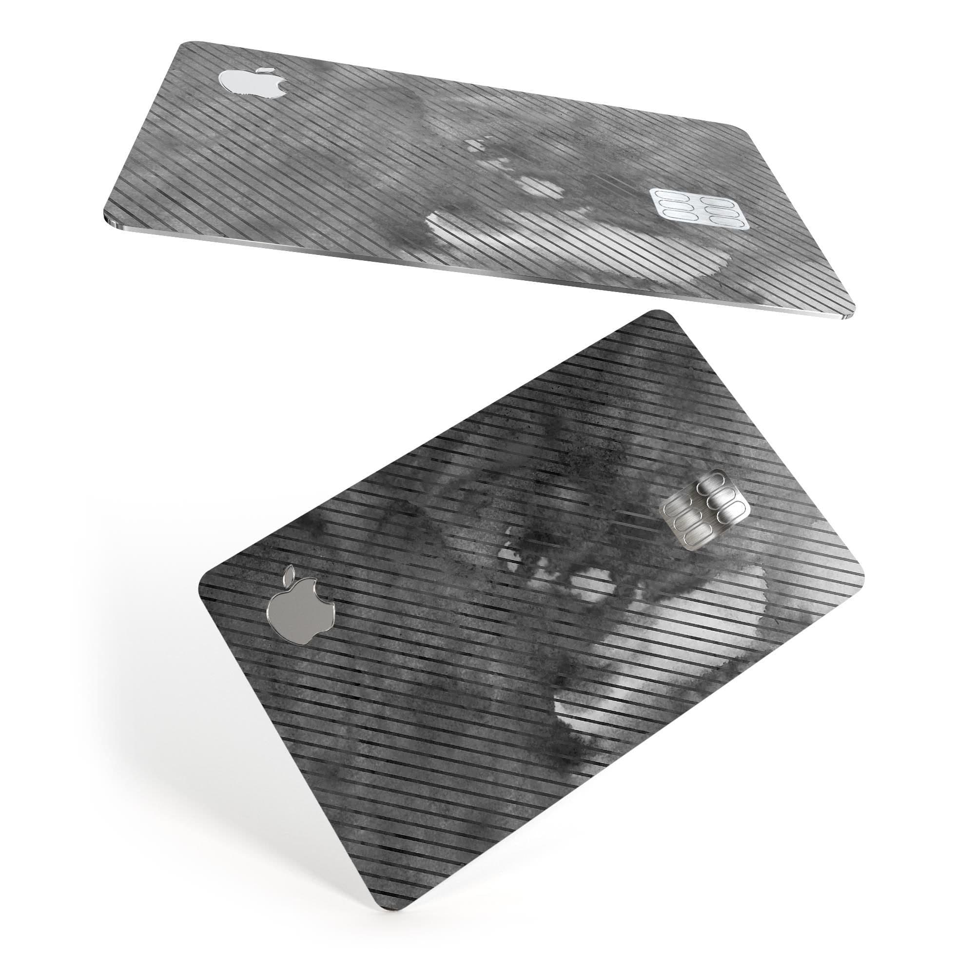 image-Gray Watercolor Stripes - Premium Protective Decal Skin-Kit for the