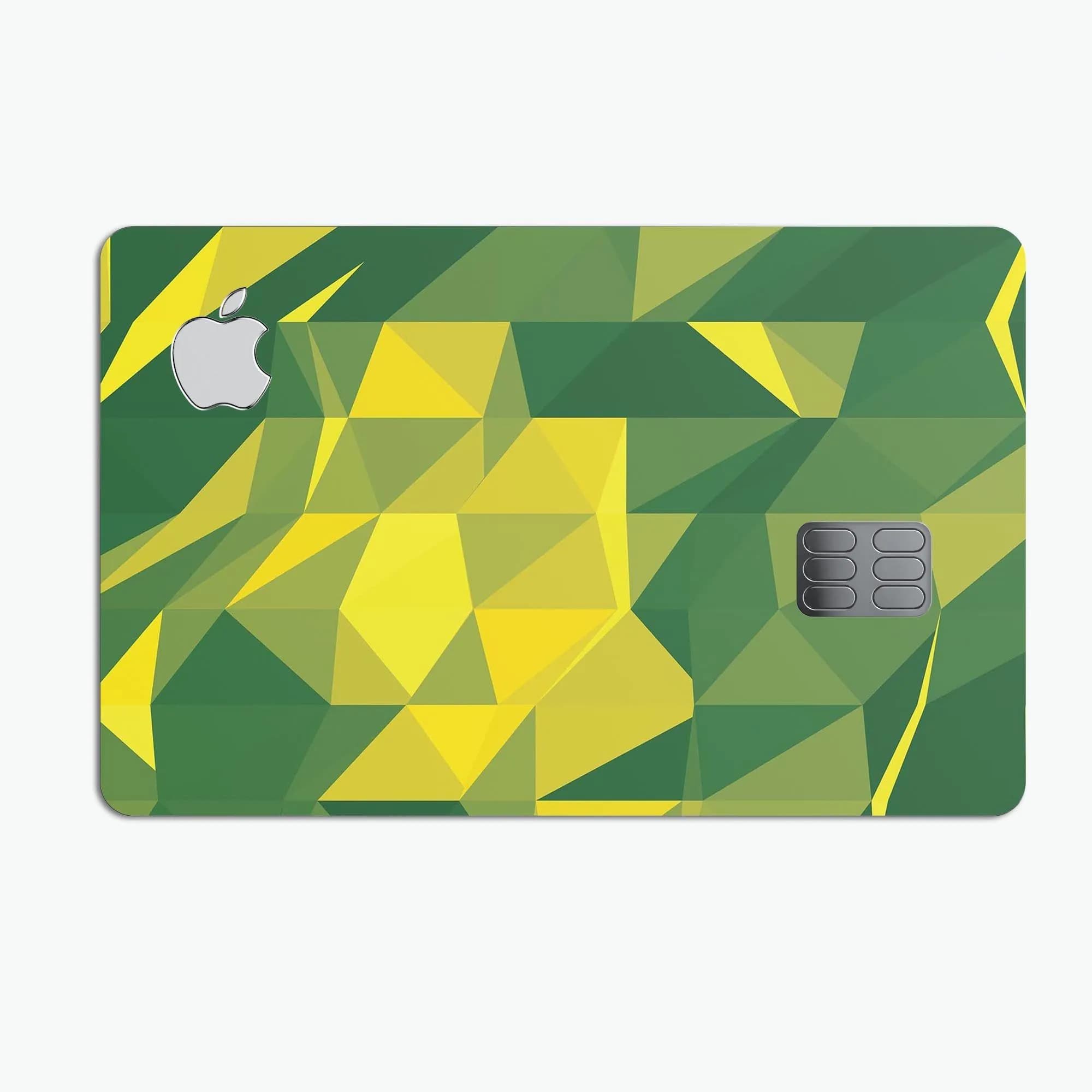 image-Green and Yellow Geometric Shapes - Premium Protective Decal Skin-Kit