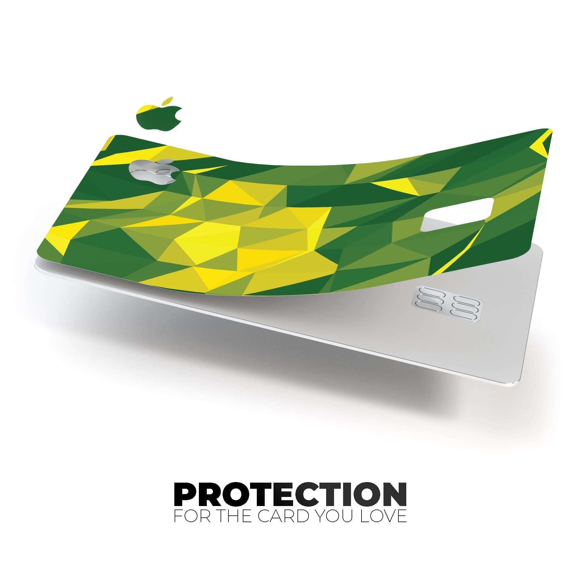 image-Green and Yellow Geometric Shapes - Premium Protective Decal Skin-Kit