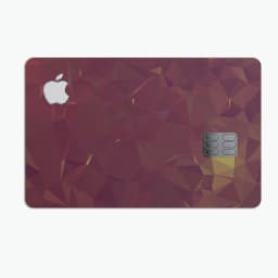 image-Red Geometric V13 - Premium Protective Decal Skin-Kit for the Apple