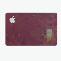 image-Red Geometric V13 - Premium Protective Decal Skin-Kit for the Apple