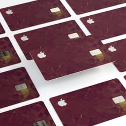 image-Red Geometric V13 - Premium Protective Decal Skin-Kit for the Apple