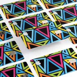 image-Vivid Retro Overlap - Premium Protective Decal Skin-Kit for the Apple
