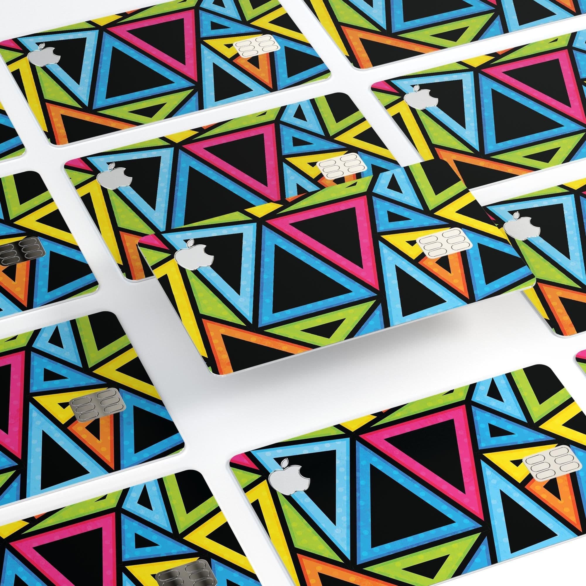 image-Vivid Retro Overlap - Premium Protective Decal Skin-Kit for the Apple