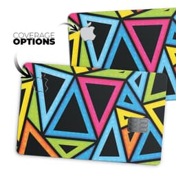 image-Vivid Retro Overlap - Premium Protective Decal Skin-Kit for the Apple