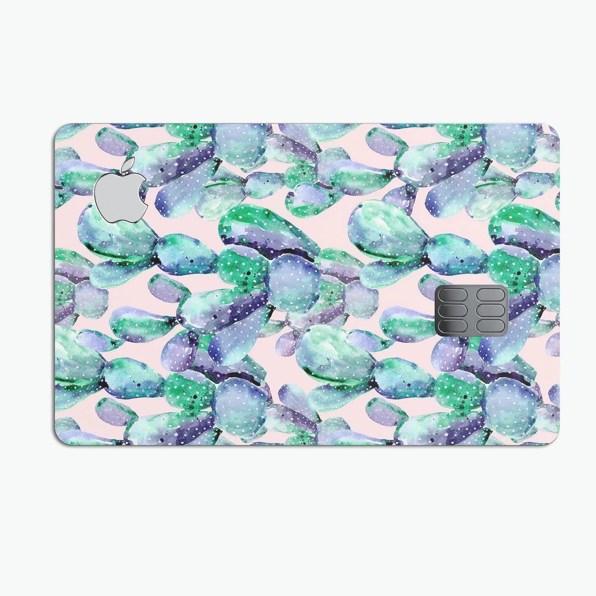 image-Watercolor Cactus Succulent Bloom V9 - Premium Protective Decal