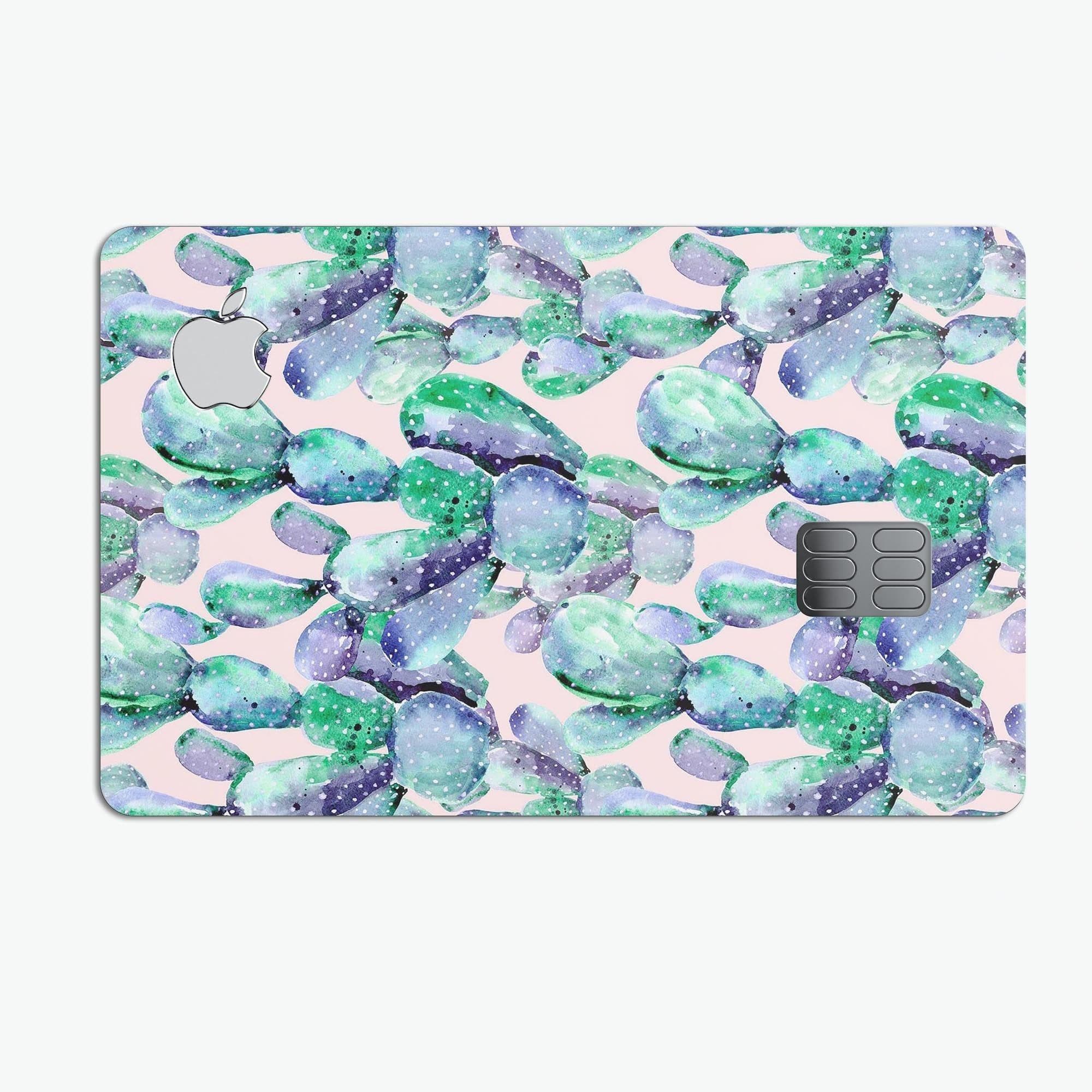 image-Watercolor Cactus Succulent Bloom V9 - Premium Protective Decal
