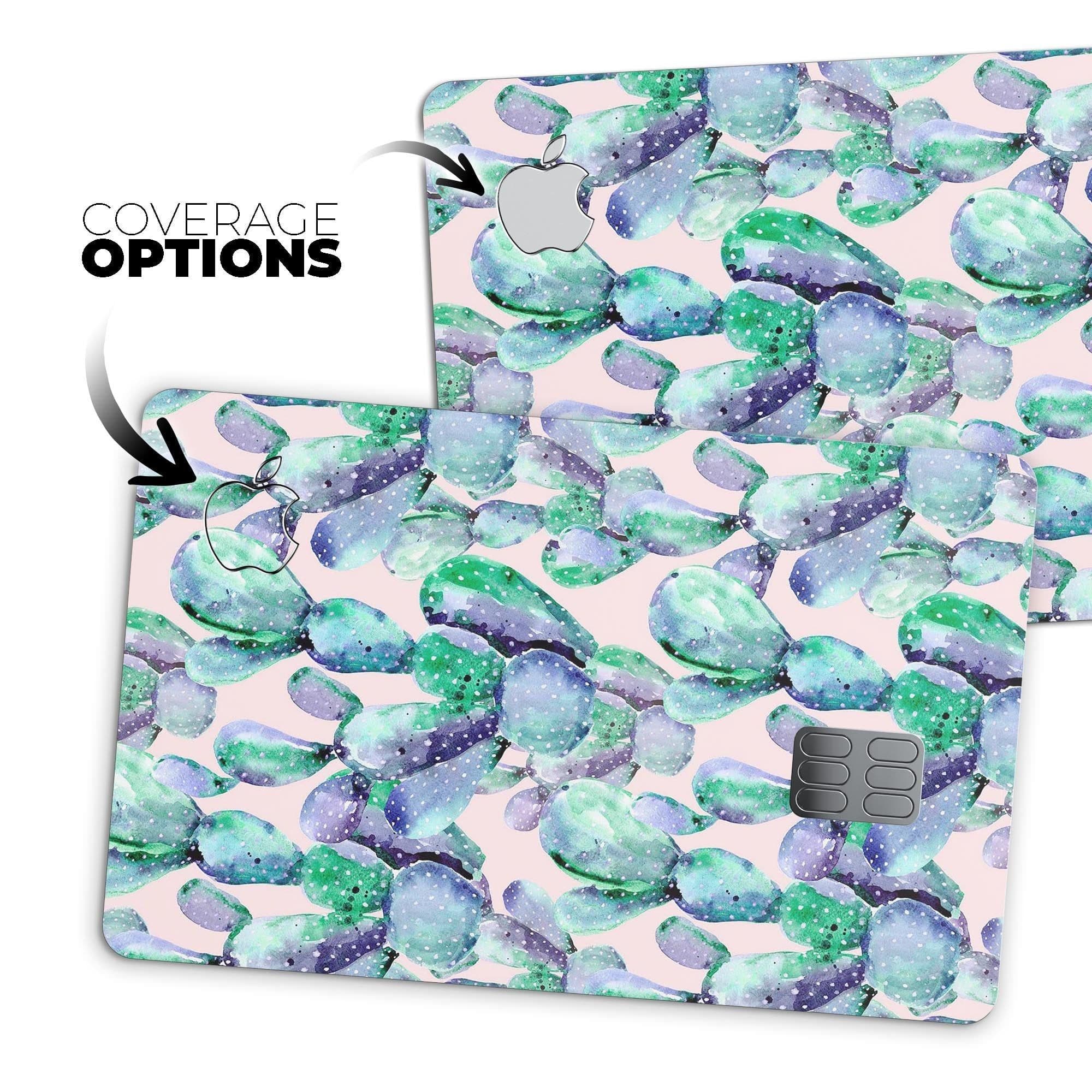 image-Watercolor Cactus Succulent Bloom V9 - Premium Protective Decal