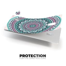image-Green and Pink Circle Mandala v9 - Premium Protective Decal Skin-Kit