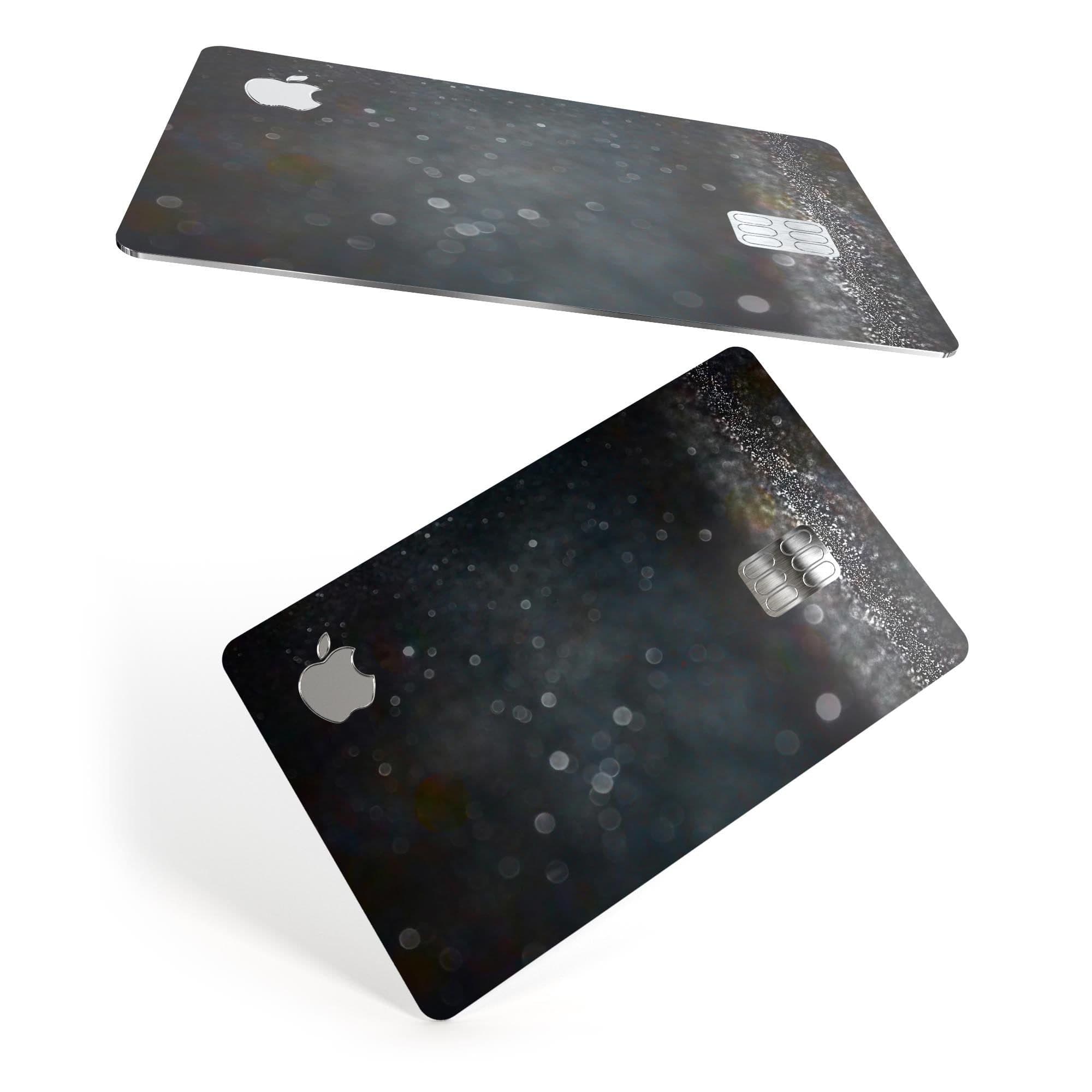 image-Black Unfocused Glowing Shimmer - Premium Protective Decal Skin-Kit