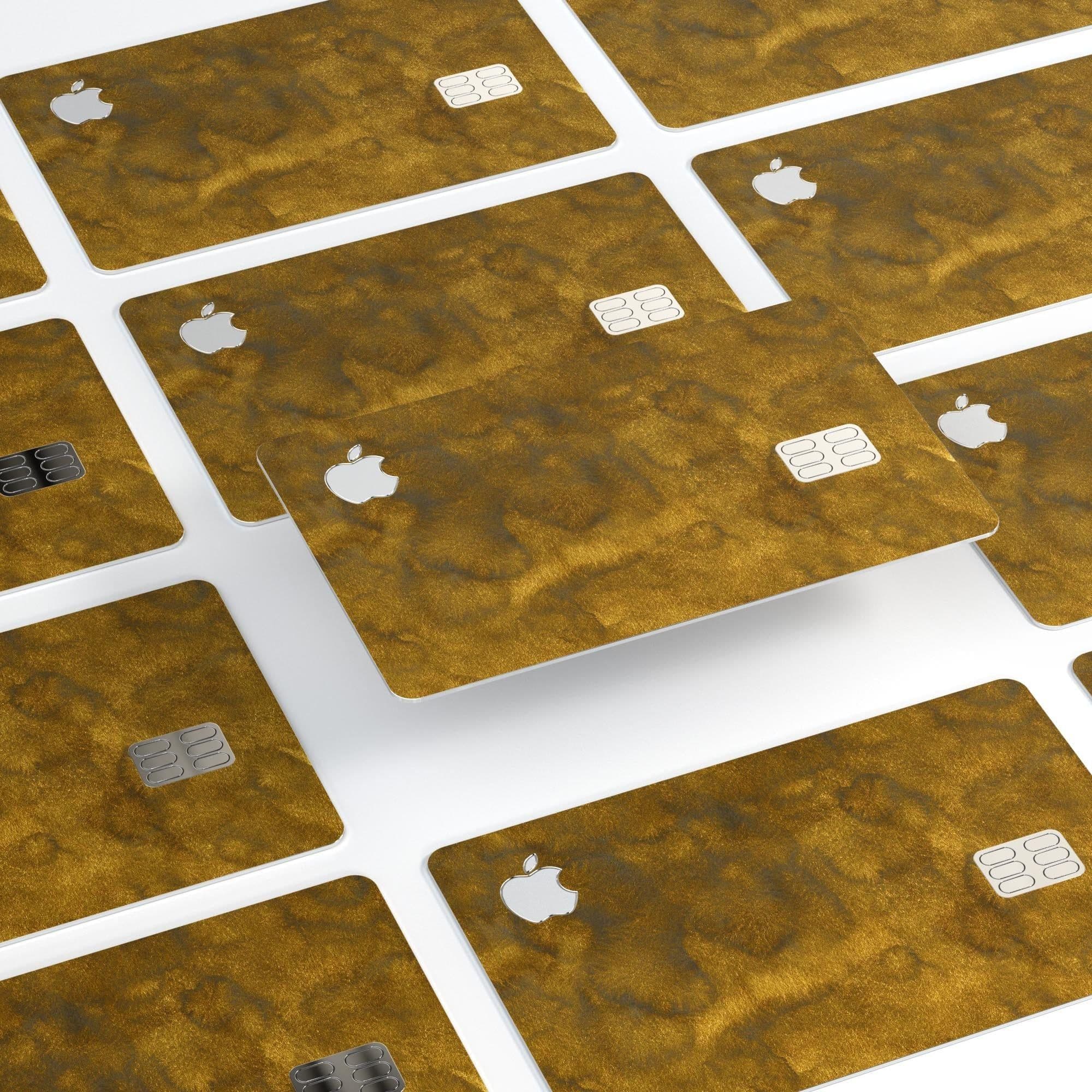 image-Micro Golden Watercolor Stains - Premium Protective Decal Skin-Kit for
