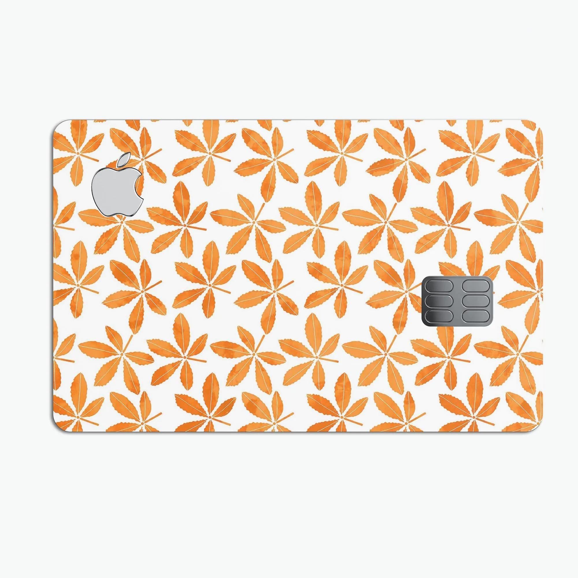 image-The Watercolored Shades of Orange Clovers - Premium Protective Decal