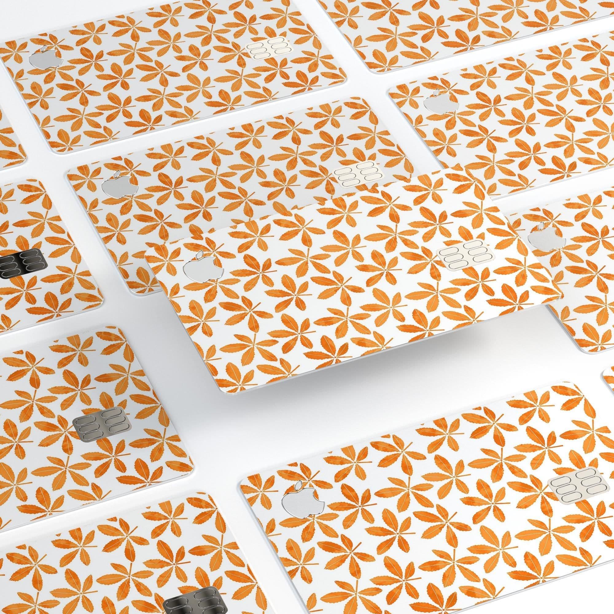 image-The Watercolored Shades of Orange Clovers - Premium Protective Decal