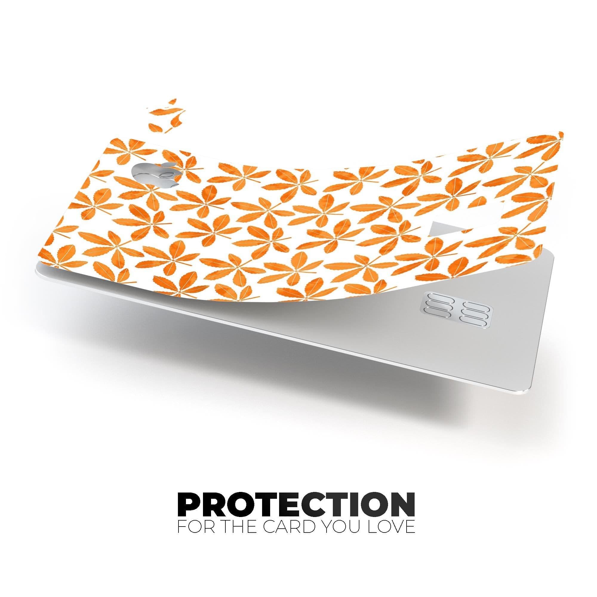 image-The Watercolored Shades of Orange Clovers - Premium Protective Decal