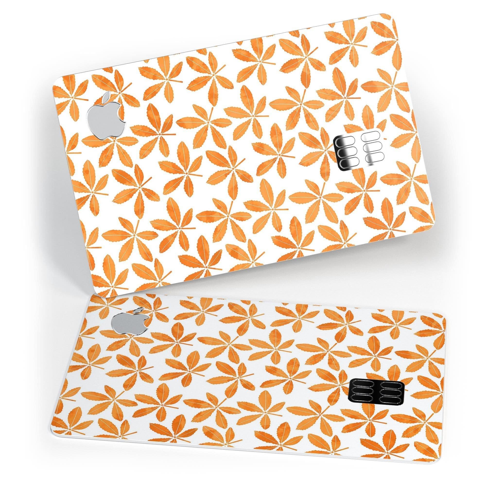 image-The Watercolored Shades of Orange Clovers - Premium Protective Decal