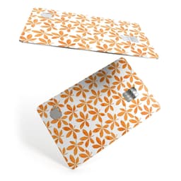 image-The Watercolored Shades of Orange Clovers - Premium Protective Decal