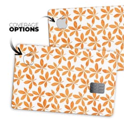 image-The Watercolored Shades of Orange Clovers - Premium Protective Decal