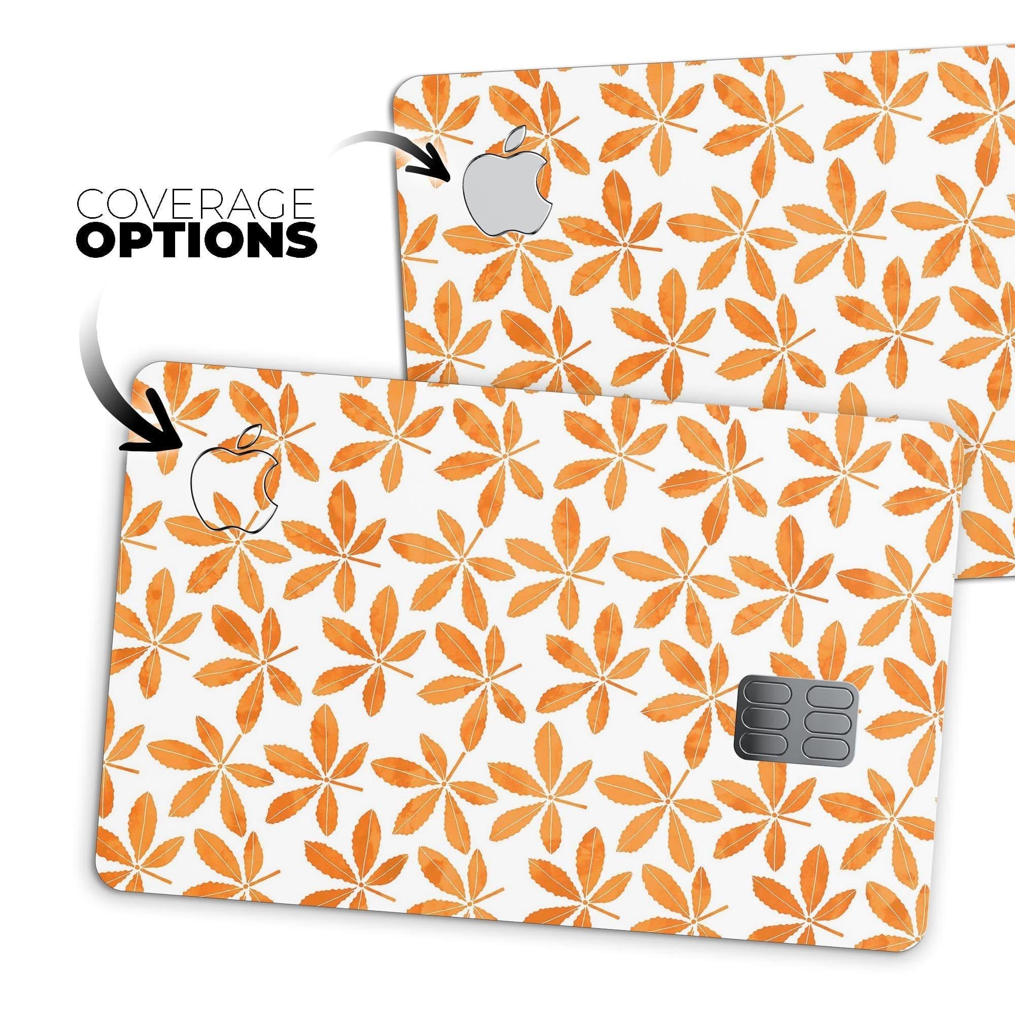 image-The Watercolored Shades of Orange Clovers - Premium Protective Decal