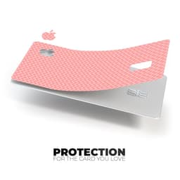 image-Shades of Coral Chevron Pattern - Premium Protective Decal Skin-Kit