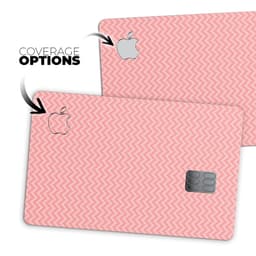 image-Shades of Coral Chevron Pattern - Premium Protective Decal Skin-Kit