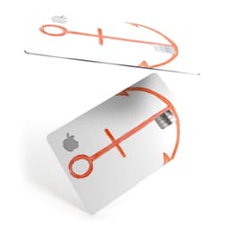 image-Red Watercolor Anchor - Premium Protective Decal Skin-Kit for the