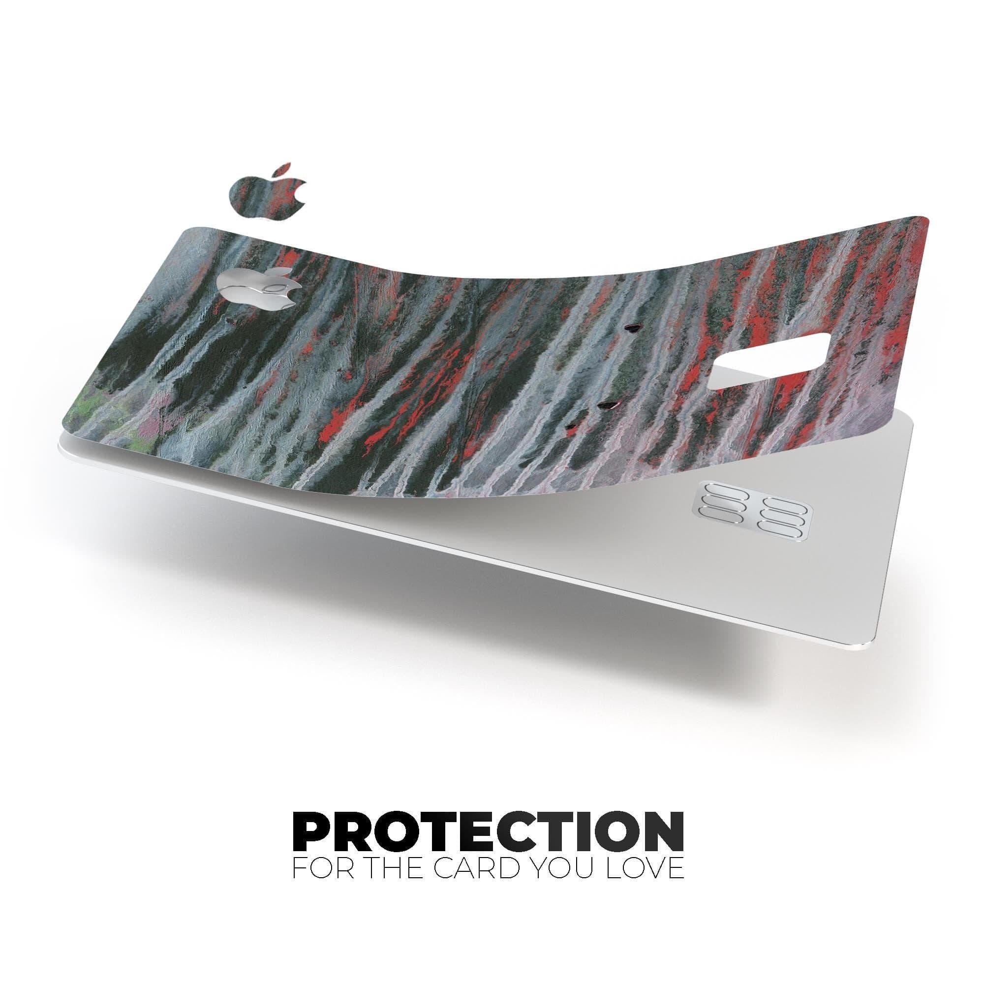 image-Abstract Wet Paint Smoke Red - Premium Protective Decal Skin-Kit for