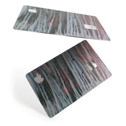 image-Abstract Wet Paint Smoke Red - Premium Protective Decal Skin-Kit for