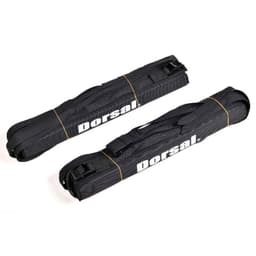 image-Dorsal Universal Soft Racks with Car Roof Pads Tie Down Straps Storage