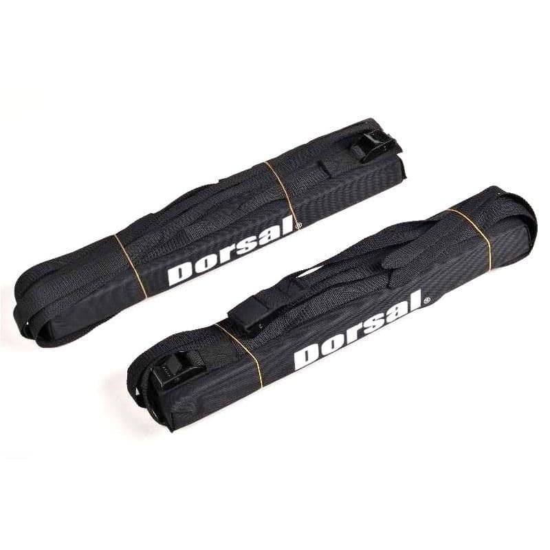 image-Dorsal Universal Soft Racks with Car Roof Pads Tie Down Straps Storage