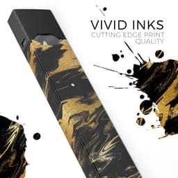 image-Black & Gold Marble Swirl V5 - Premium Decal Protective Skin-Wrap
