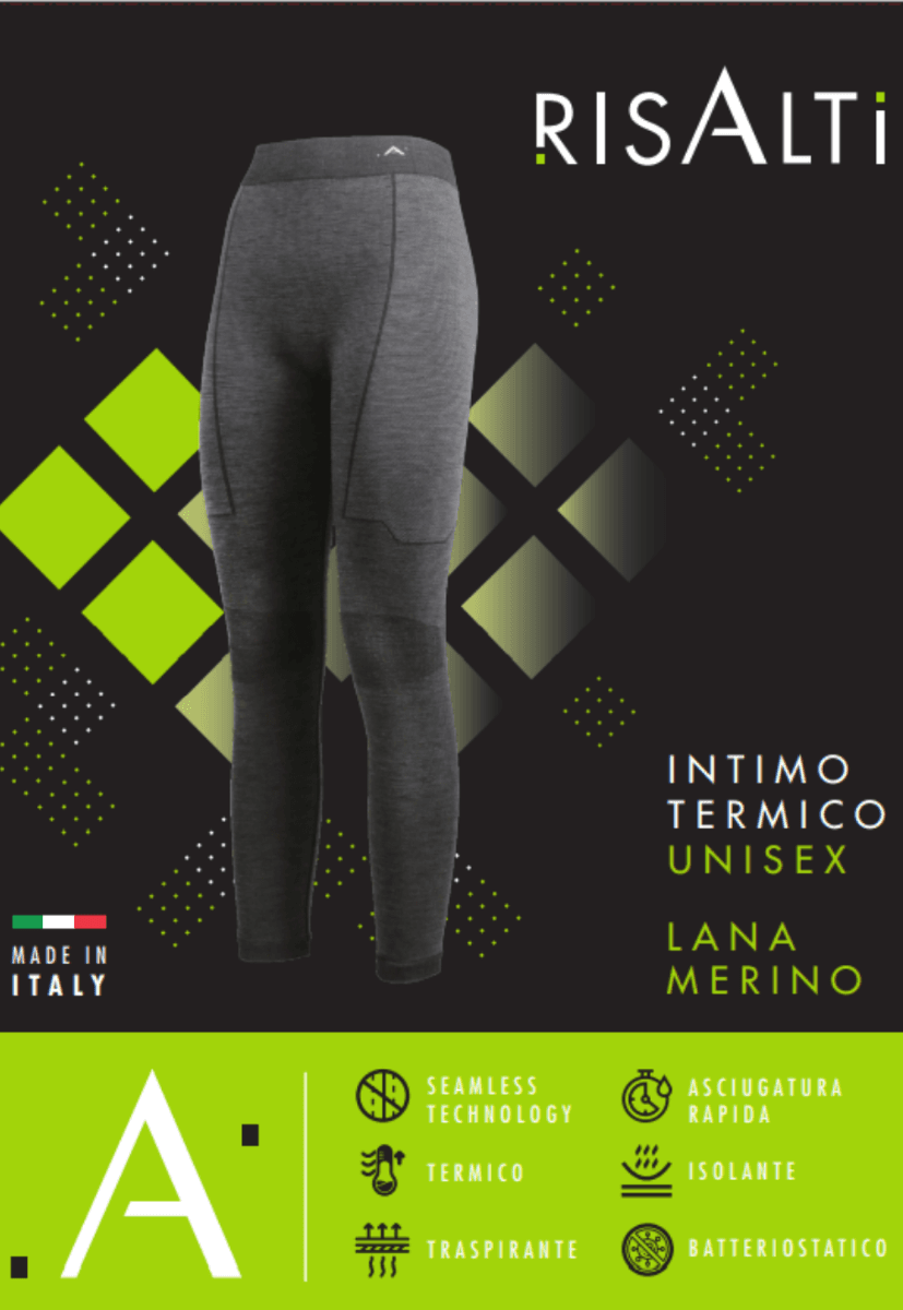 image-LANA dark pink unisex merino wool leggings