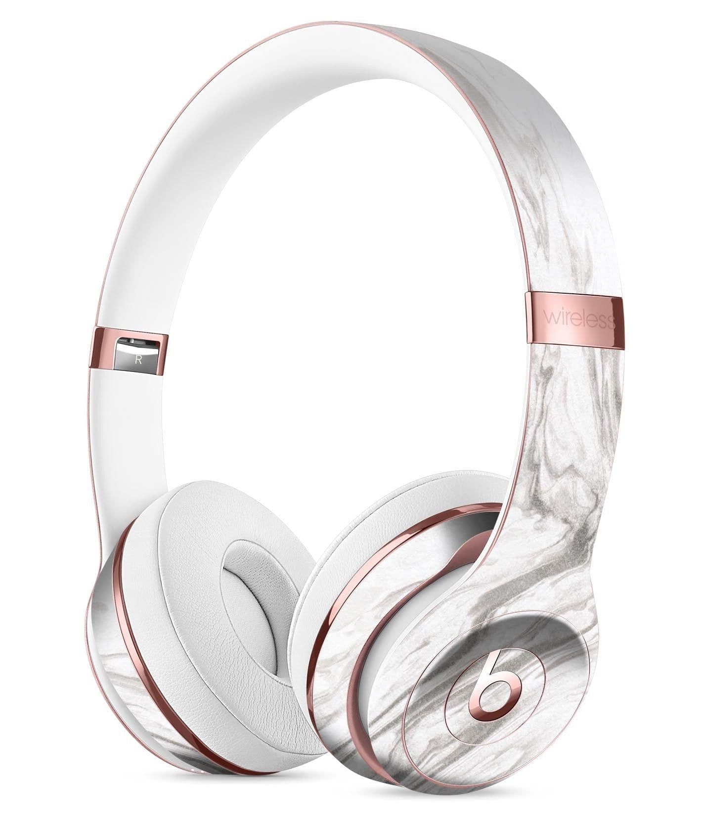 image-Mixtured Gray 47 Textured Marble Full-Body Skin Kit for the Beats by