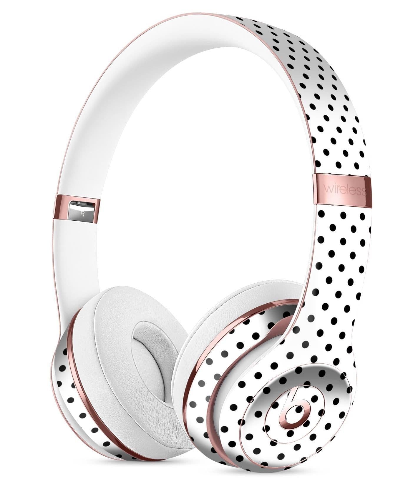 image-The Slate Black Micro Polka Dots Full-Body Skin Kit for the Beats by