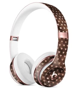 image-Tiny Chocolate Watercolor Hearts Full-Body Skin Kit for the Beats by