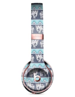 image-Walking Sacred Elephant Pattern Full-Body Skin Kit for the Beats by