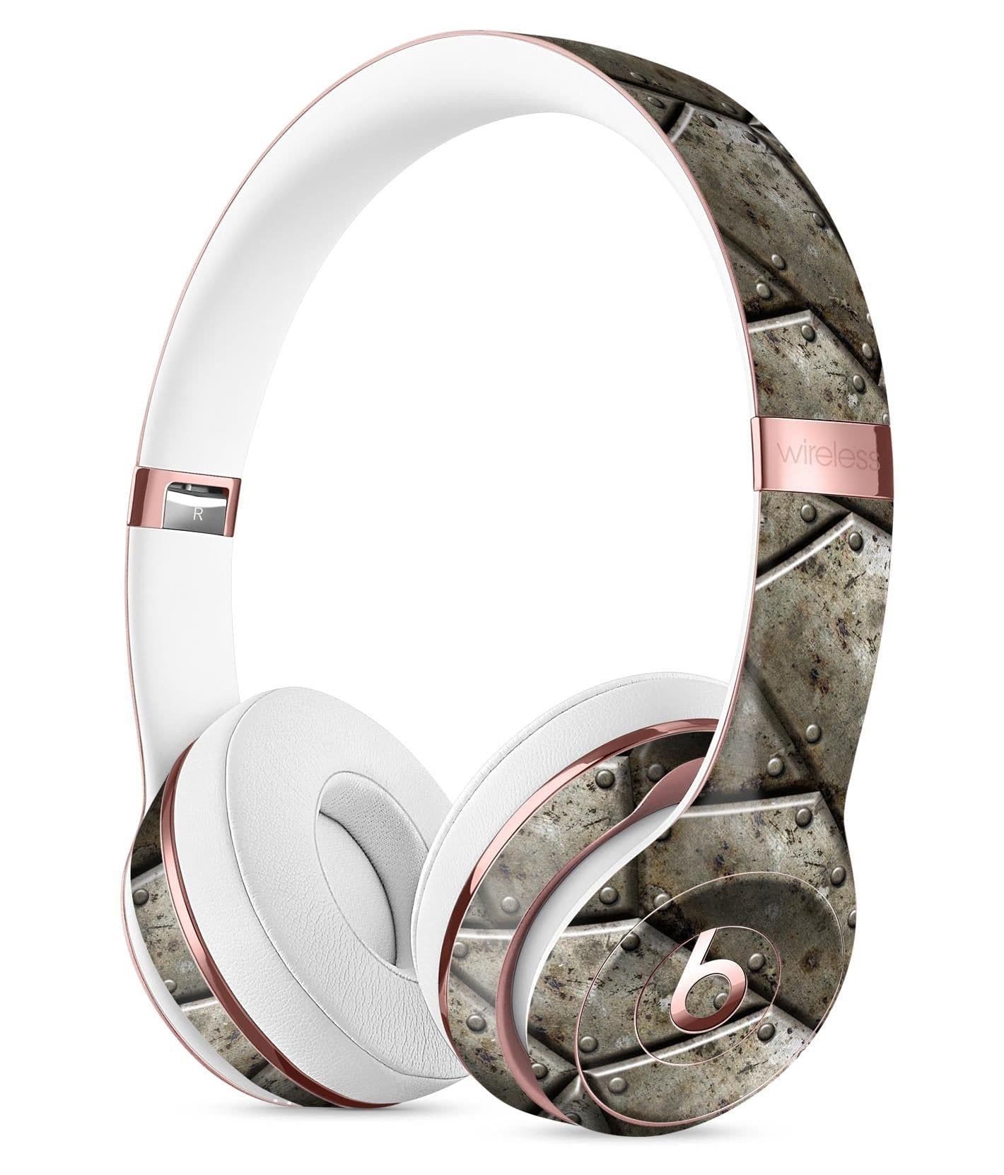 image-Bolted Steal Plates V2 Full-Body Skin Kit for the Beats by Dre Solo 3
