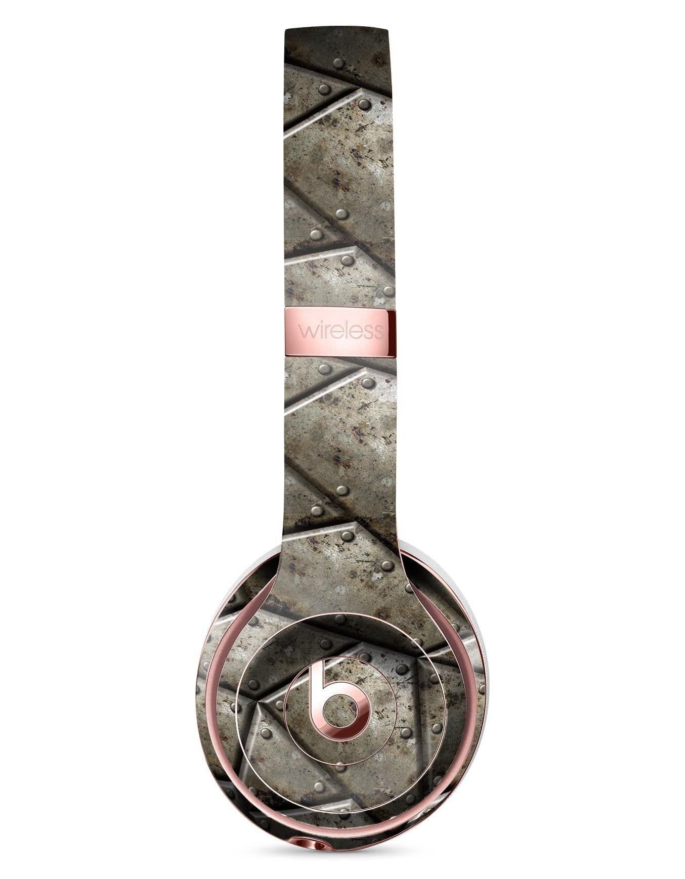 image-Bolted Steal Plates V2 Full-Body Skin Kit for the Beats by Dre Solo 3