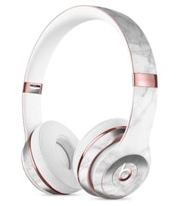 image-White Scratched Marble Full-Body Skin Kit for the Beats by Dre Solo 3