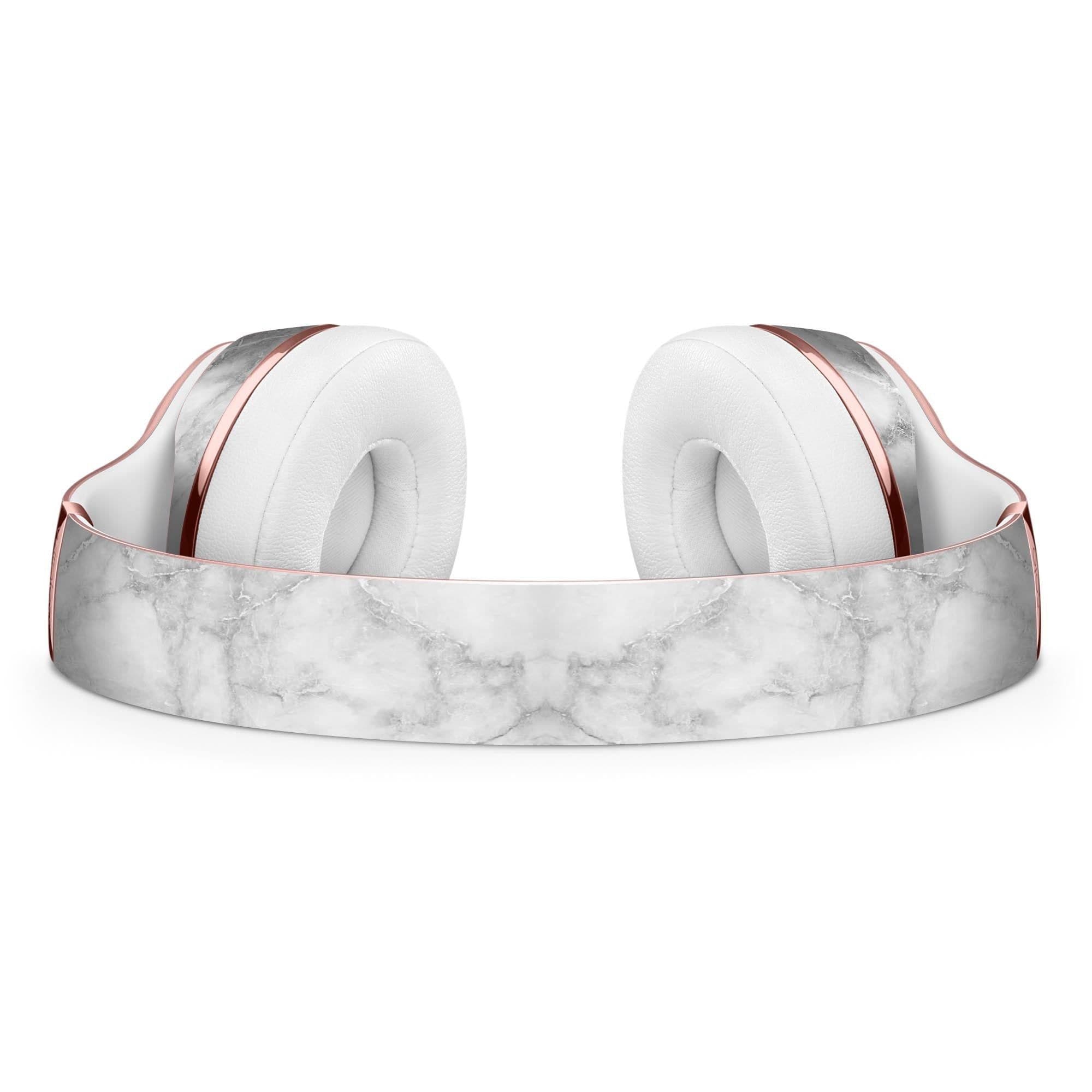 image-White Scratched Marble Full-Body Skin Kit for the Beats by Dre Solo 3