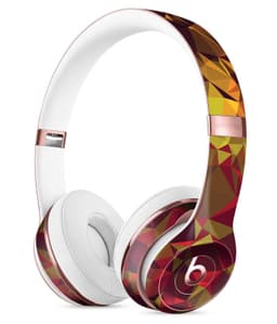 image-Abstract Geometric Lava Triangles Full-Body Skin Kit for the Beats by