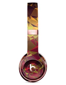 image-Abstract Geometric Lava Triangles Full-Body Skin Kit for the Beats by