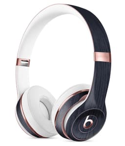 image-Dark Navy Horizontal Planks Full-Body Skin Kit for the Beats by Dre