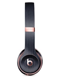 image-Dark Navy Horizontal Planks Full-Body Skin Kit for the Beats by Dre