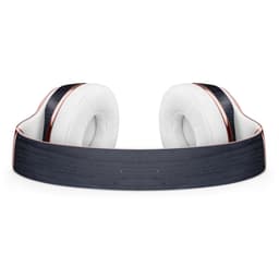 image-Dark Navy Horizontal Planks Full-Body Skin Kit for the Beats by Dre