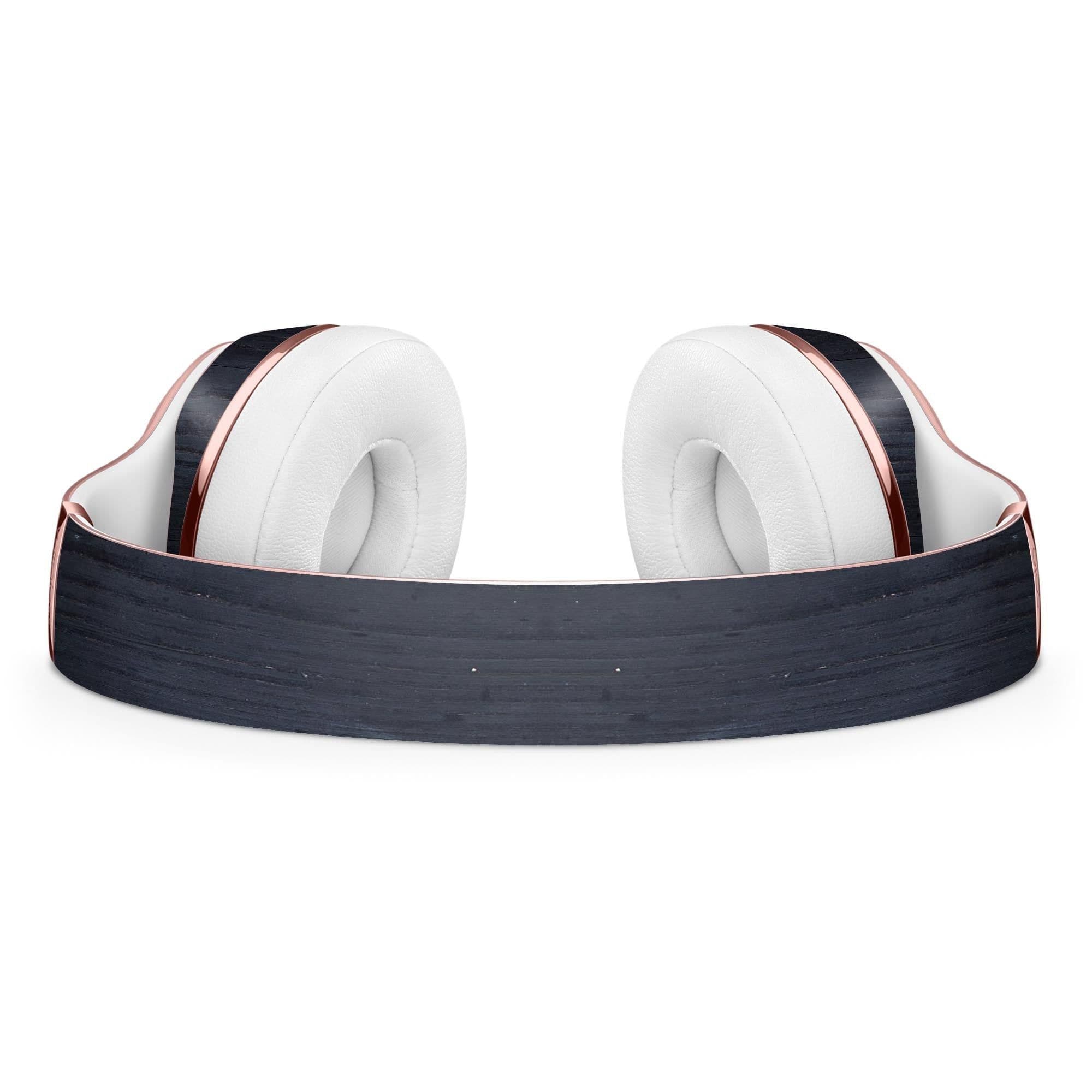 image-Dark Navy Horizontal Planks Full-Body Skin Kit for the Beats by Dre