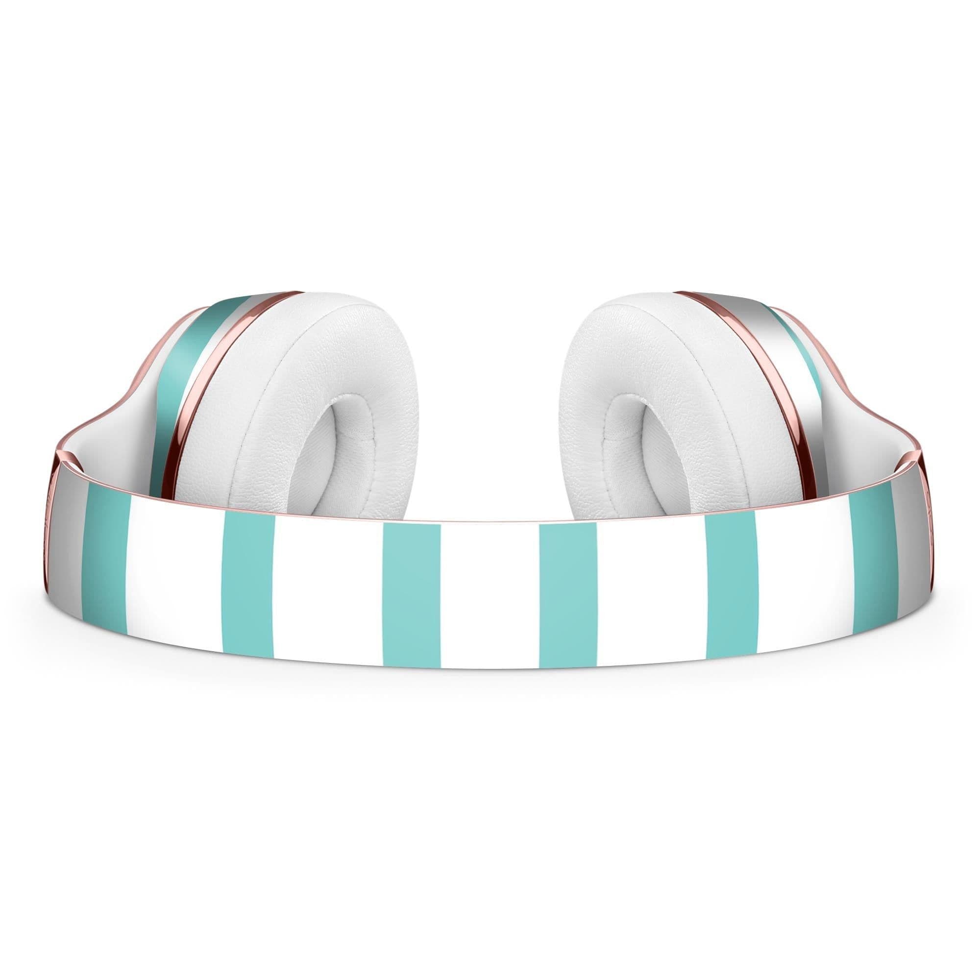 image-Teal Horizonal Stripes Full-Body Skin Kit for the Beats by Dre Solo 3